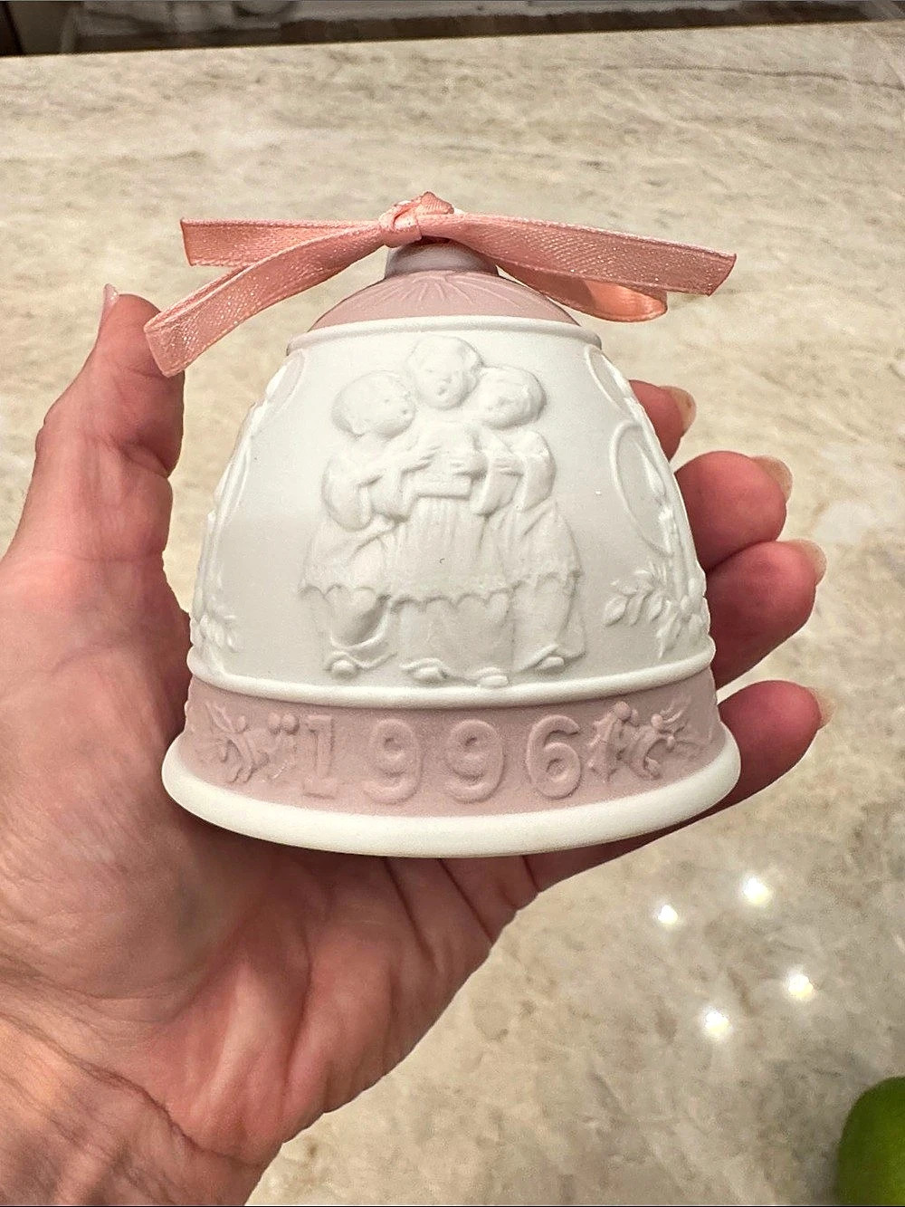Lladró 1996 Christmas Bell Porcelain 1996 NIB